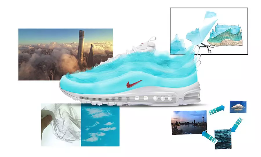 Cash Ru tərəfindən Nike Air Max 97 Kaleydoskop