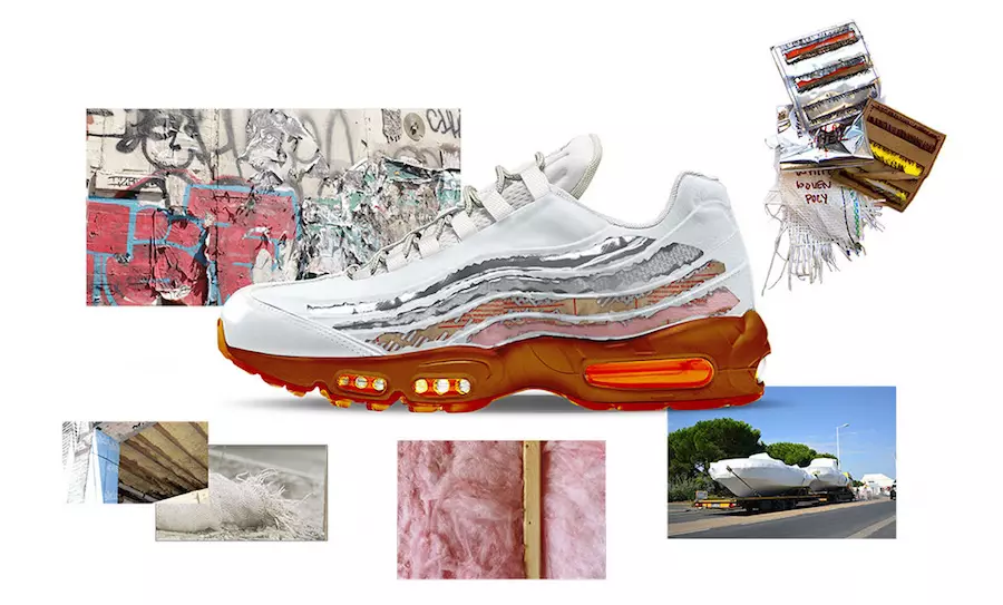 Air Max 95 Cross Section by Brett Ginsberg