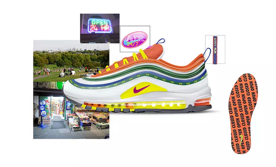 Air Max 97 London Summer Ժասմին Լասոդի կողմից