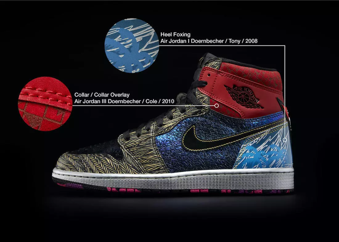 Air Jordan 1 What The Doernbecher 2021 Data de llançament