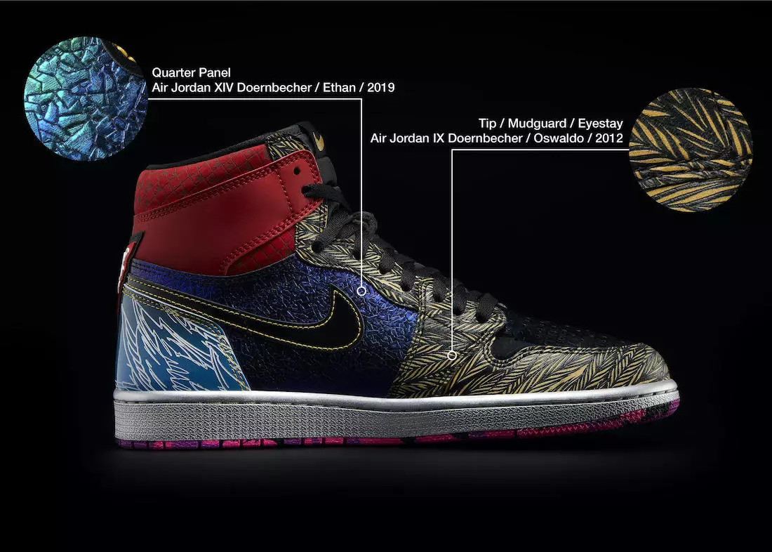 Air Jordan 1 What The Doernbecher 2021 Data de llançament