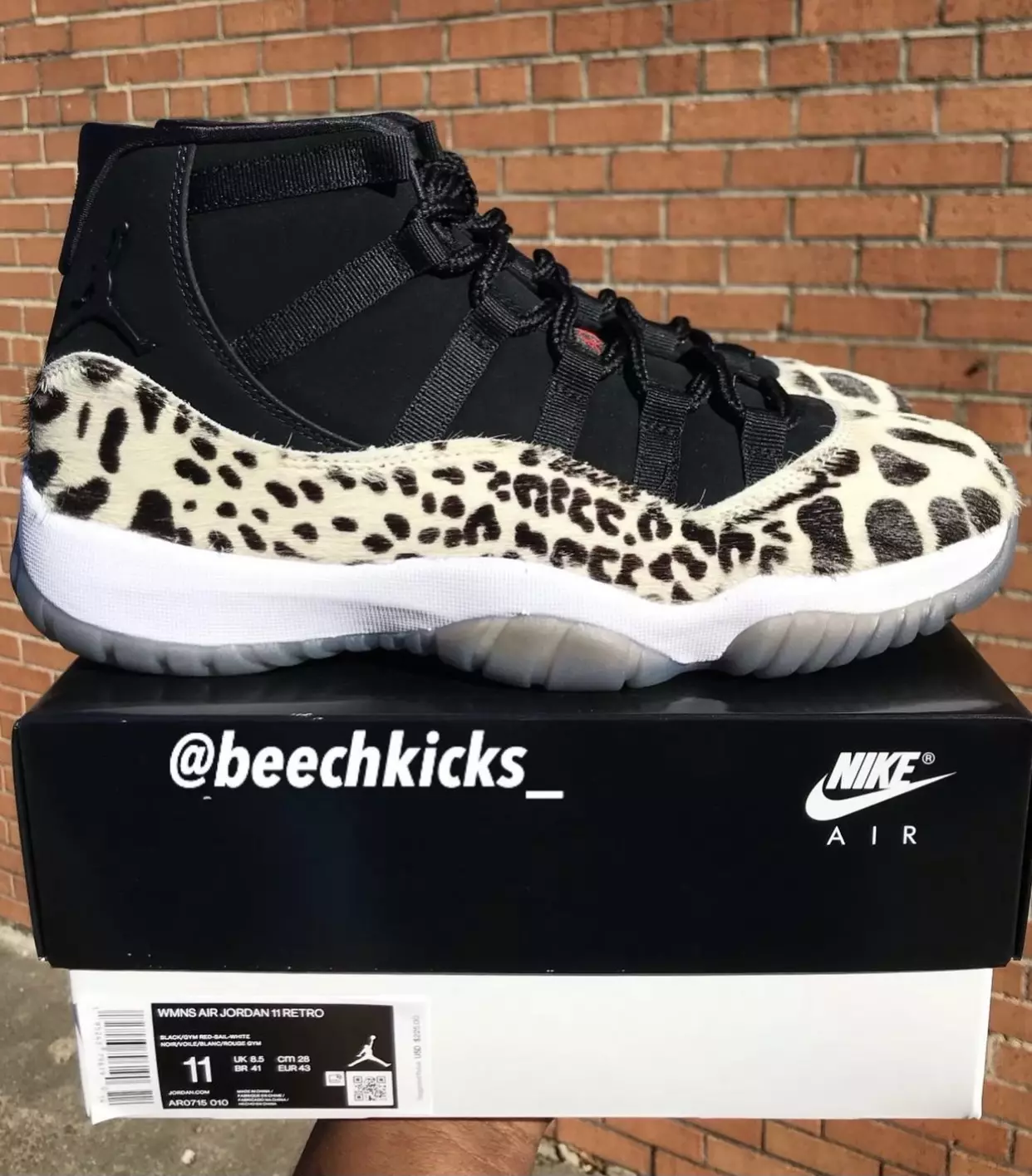 Air Jordan 11 Animal Instinct WMNS AR0715-010 Fecha de lanzamiento