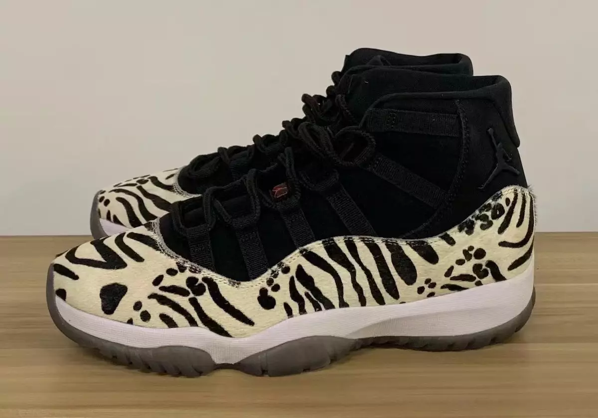 تاريخ الإصدار Air Jordan 11 Animal WMNS AR0715-010