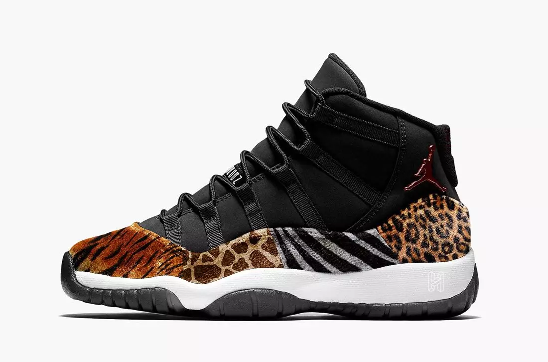 تاريخ إصدار Air Jordan 11 Animal Womens