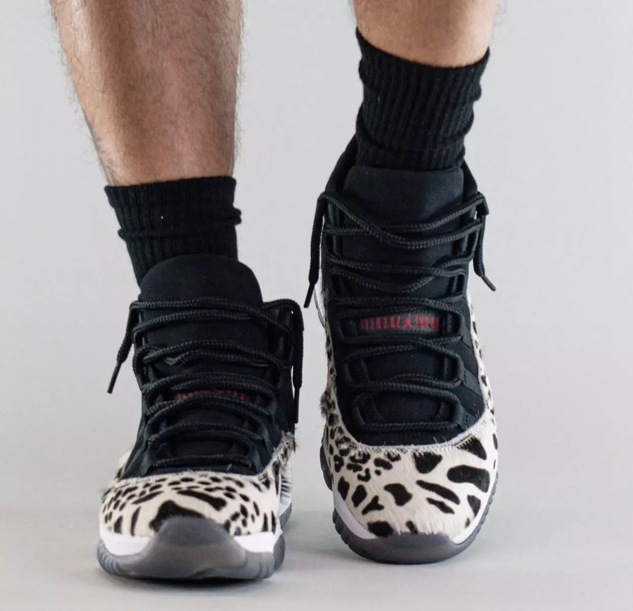 Air Jordan 11 Animal Instinct AR0715-010 Թողարկման ամսաթիվ On-Feet