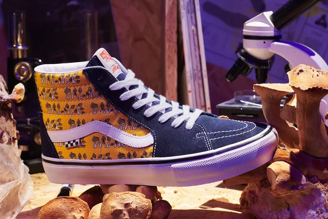 تاریخ انتشار بسته قارچ Palace Vans Sk8-Hi