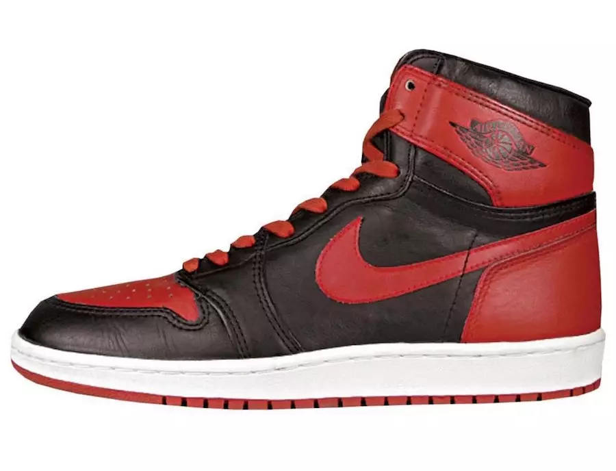 Air Jordan 1 High Bred აკრძალულია 555088-062 2019 გამოშვების თარიღი