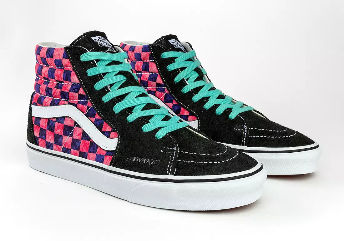 Awake NY Vans Sk8-Hi Pink Black Data de lançamento