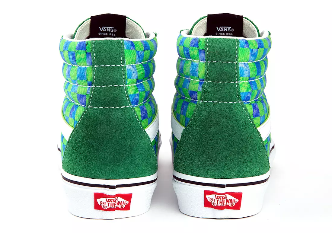 Дата выпуску Awake NY Vans Sk8-Hi Green Blue