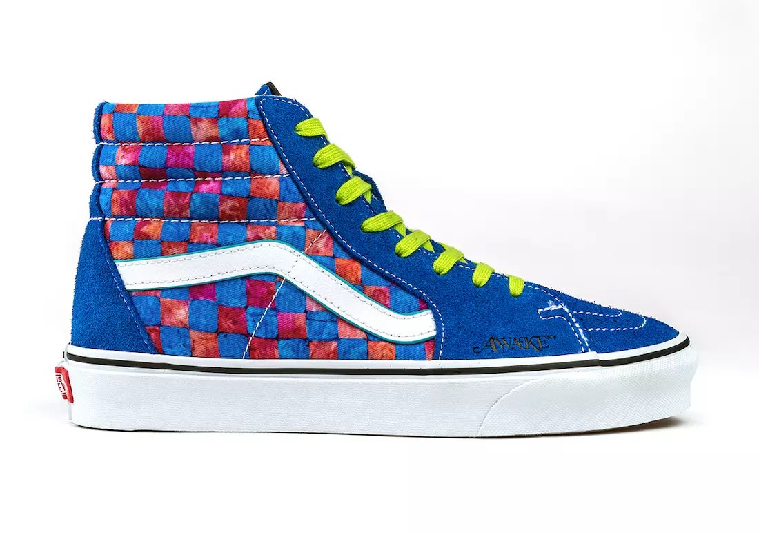 Awake NY Vans Sk8-Hi Blue Red Data de llançament