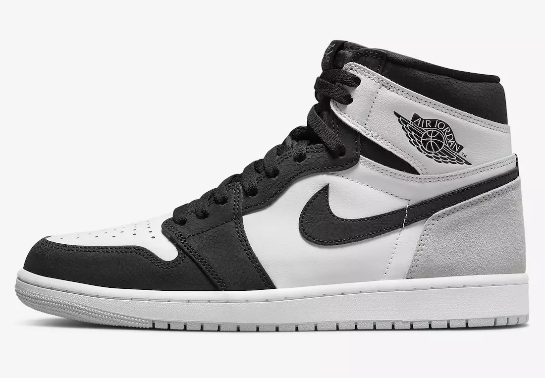 Aer Jordan 1 Grey Céim Céim an Cheo 555088-108 Dáta Eisiúna