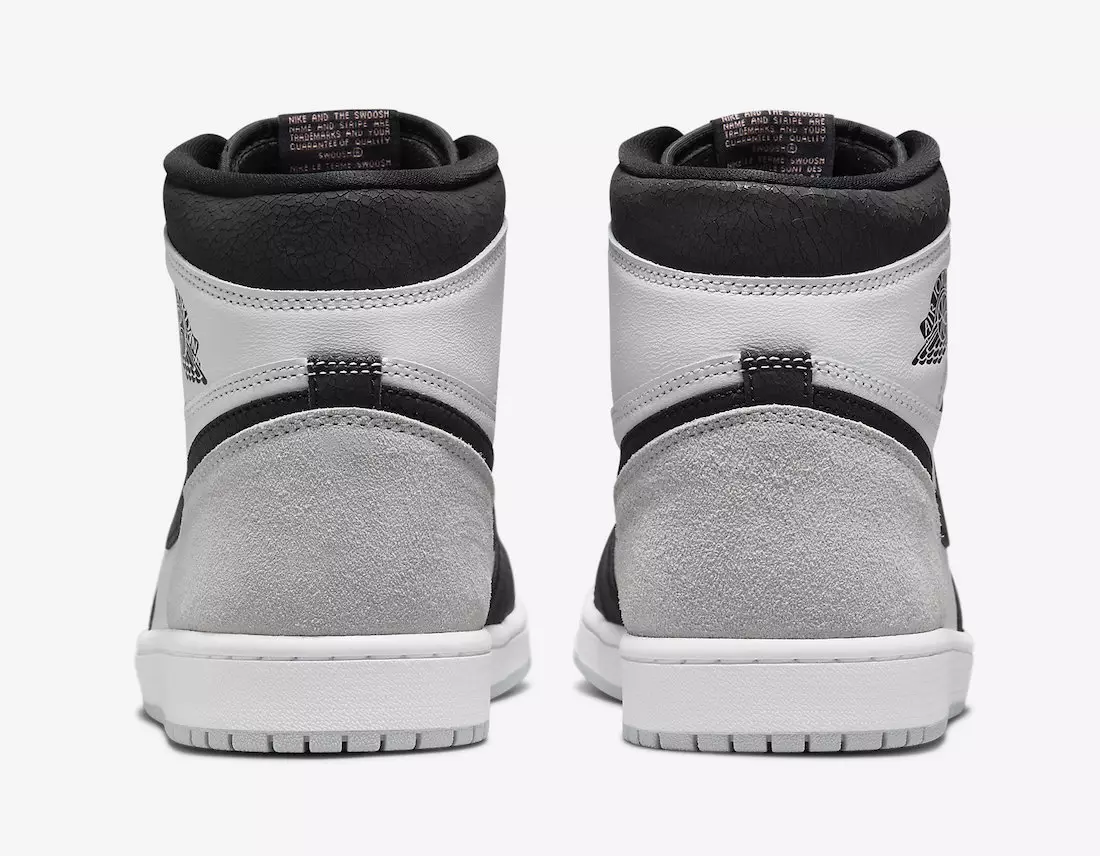 Air Jordan 1 Grey Udu Stage Haze 555088-108 Väljalaskekuupäev