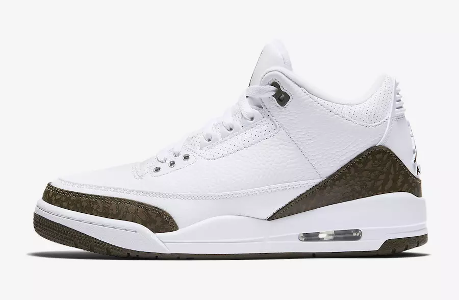 Air Jordan 3 Retro Mocha 136064-122 Väljalaskekuupäev-4