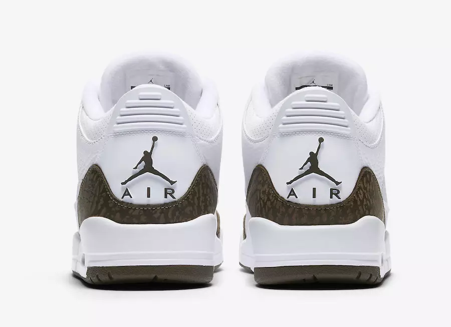 Air Jordan 3 Retro Mocha 136064-122 გამოშვების თარიღი-4