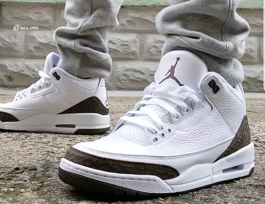 Air Jordan 3 Retro Mocha 2018 გამოშვების თარიღი