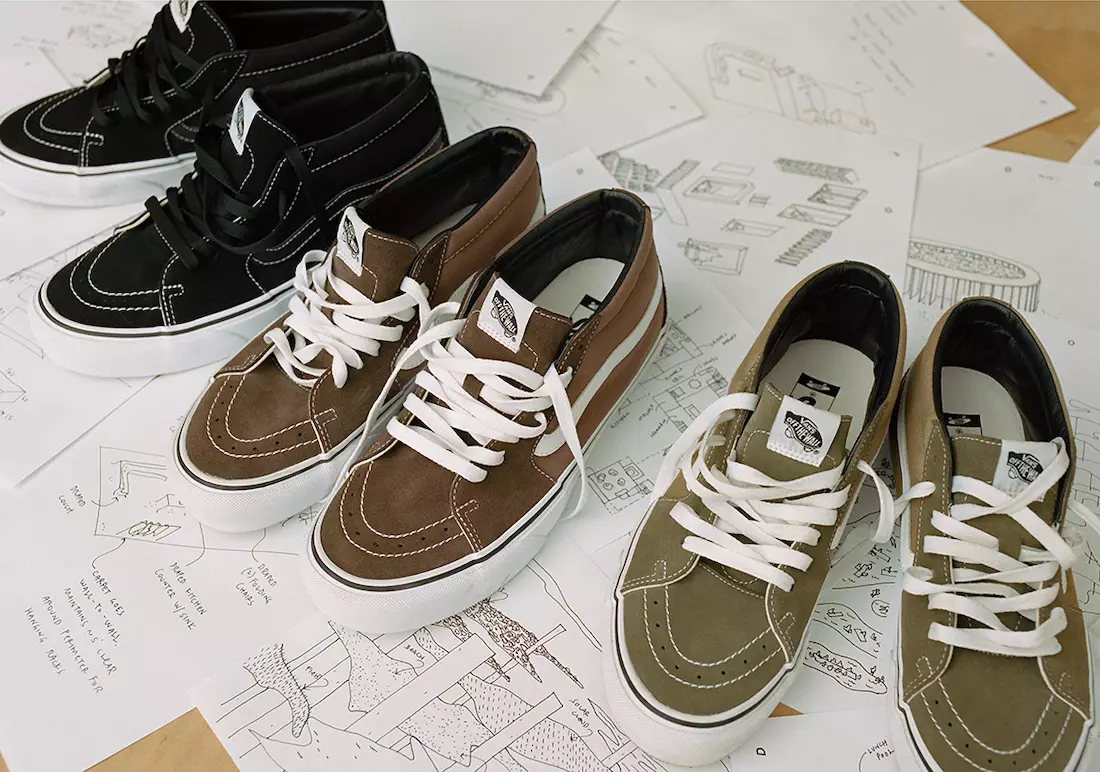 JJJJound Vans Sk8-Mid Skool Ημερομηνία κυκλοφορίας