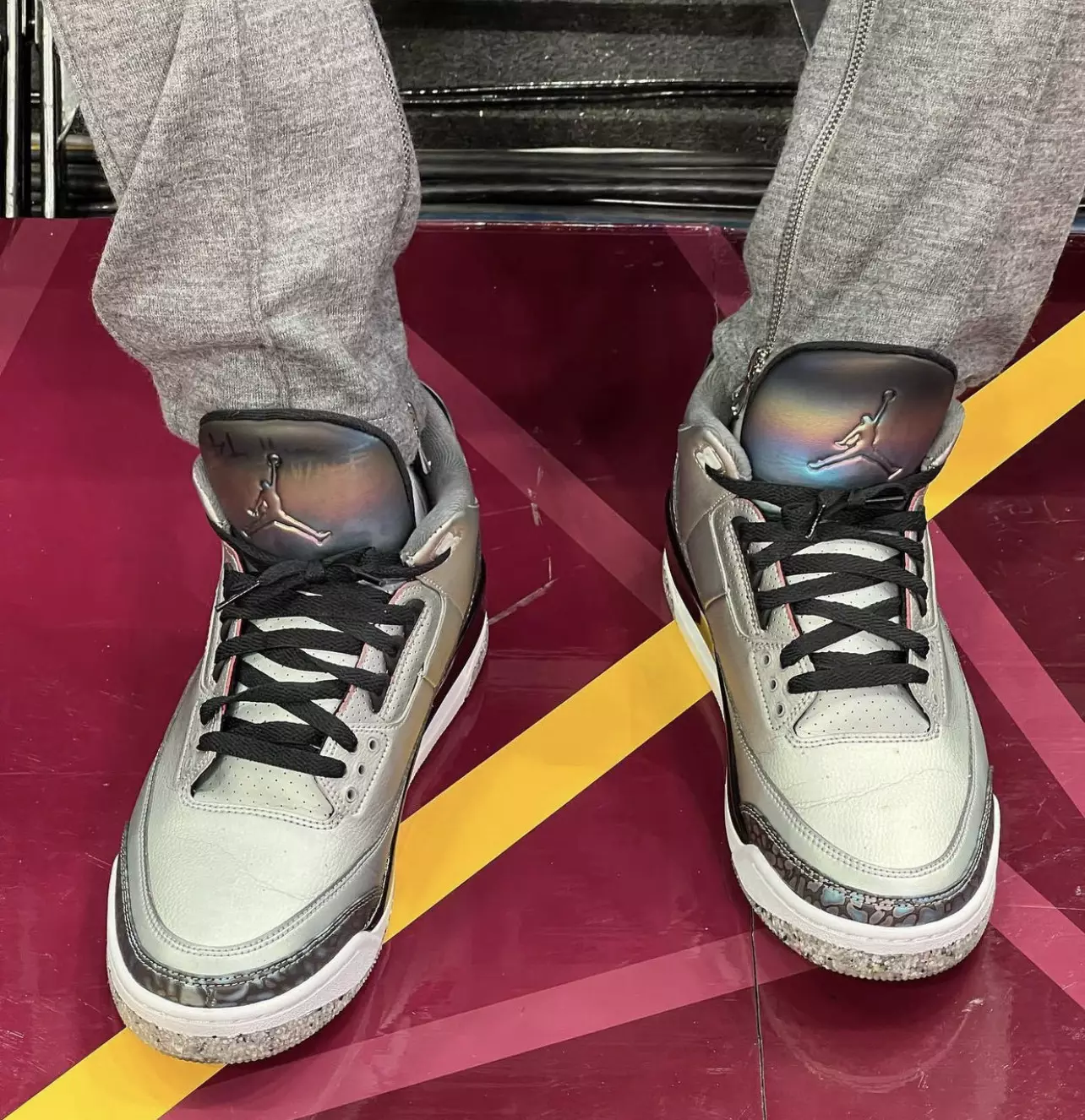 Fat Joe Air Jordan 3 Crater Space Hippie Sample