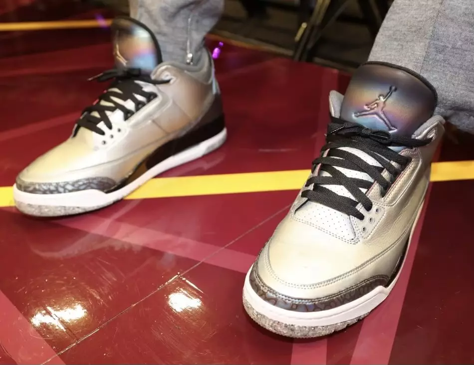 Mostra de Fat Joe Air Jordan 3 Crater Space Hippie