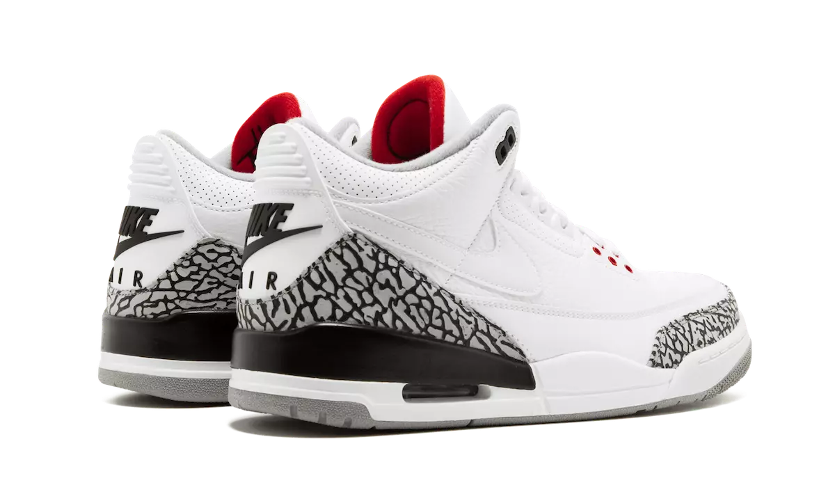 Air Jordan 3 JTH Weißer Zement