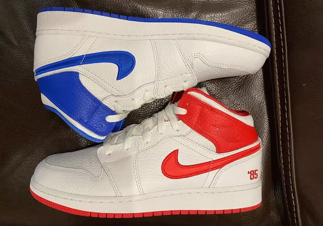 Data di rilascio di Air Jordan 1 metà 85