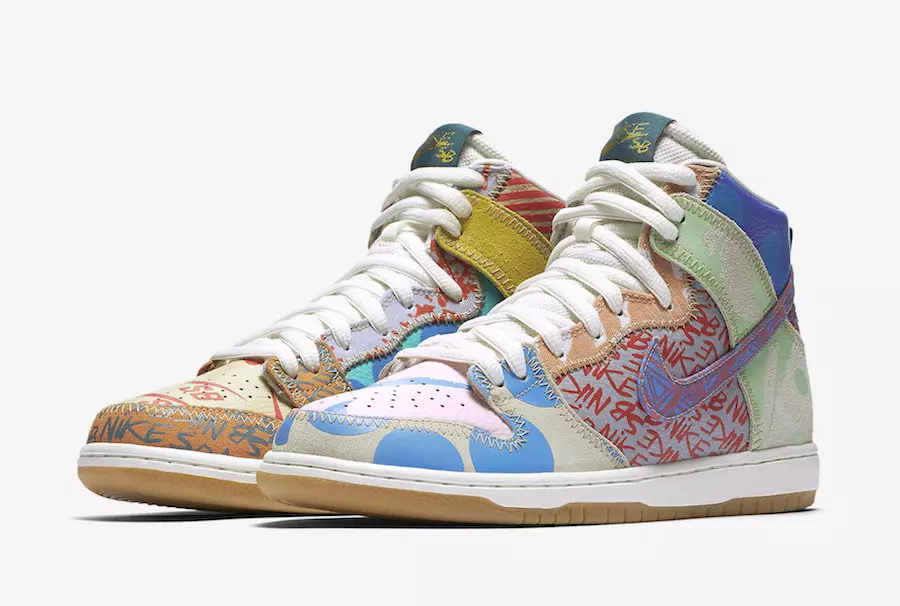 Nike SB What The Dunk High Томаса Кэмпбелла выпускает в июле