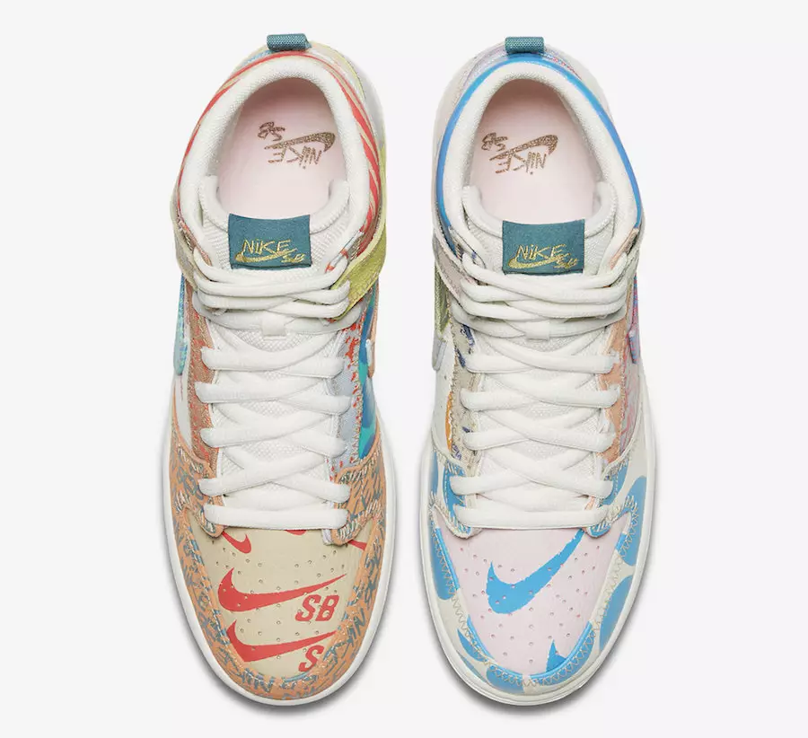 نایک اس بی What The Dunk High 918321-381