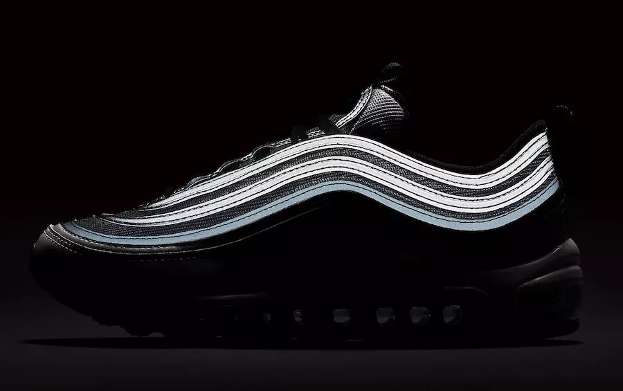 Nike Air Max 97 Marina Niebieski Srebrny 2017 Retro 917647-001