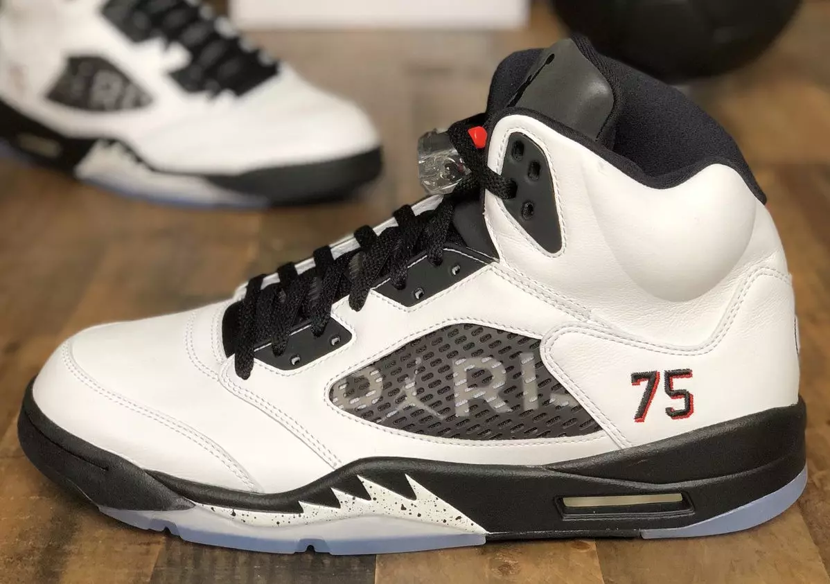 Air Jordan 5 PSG Branco Amigos Família