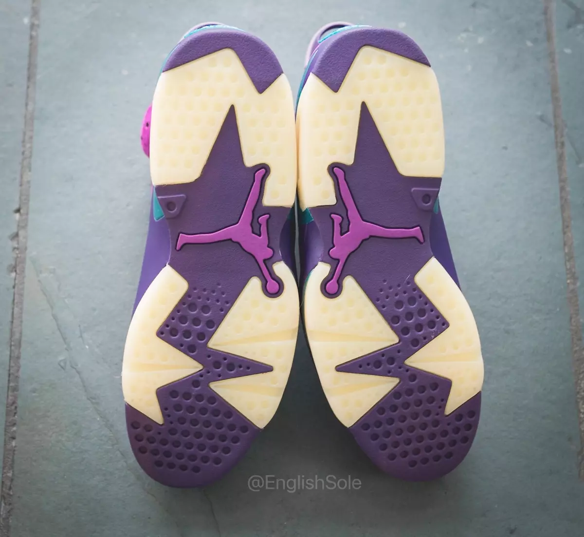 Air Jordan 6 Fraternity 2021 PE Viola